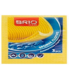 BRIO - Lavete umede 3/set - 14X16 cm