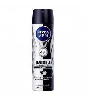 Nivea Men Deodorant Antiperspirant, Black&White Power, 150 ml